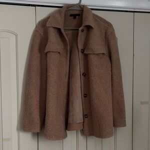 Banana Republic Tan Sherpa Jacket